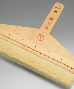 Alternative view of 極上 糊刷毛 江戸型 白毛  #受注生産品 #糊用刷毛、襖・障子・壁紙・クロス貼りなどに #大塚刷毛 #専用刷毛