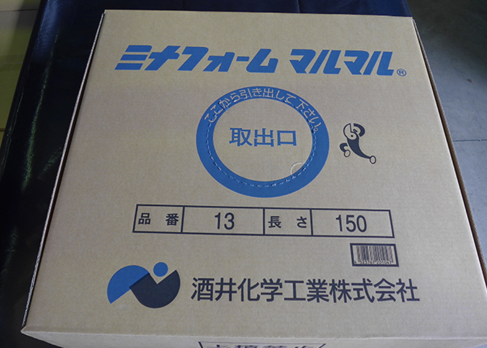 67％以上節約酒井化学工業 バックアップ材 ミナフォームマルマル(丸) 箱入 φ10mm×250m ファイル・バインダー 