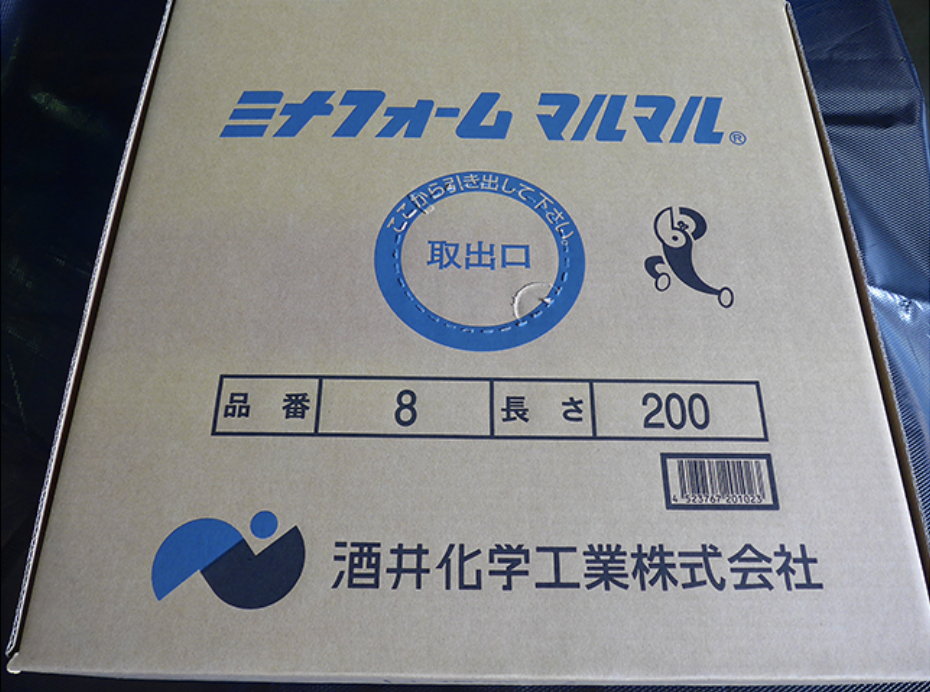 バックアップ材 丸型 ミナフォームマルマル – 塗料通販・ペンキ販売の