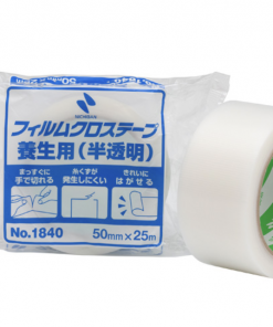 ニチバン　NO.1840（養生用）　フィルムクロステープ（半透明）　50mm×25ｍ　30巻入