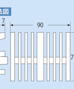 Alternative view of ポリカストレーナー　ヨコ　PCY-1　ライトグレー/ネイビーグレー　＃S01-03　＃S01-04