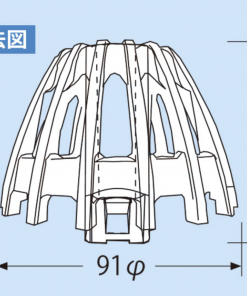 Alternative view of ポリカストレーナー　タテ　PCT-2　ライトグレー/ネイビーグレー　＃S01-05　＃S01-06