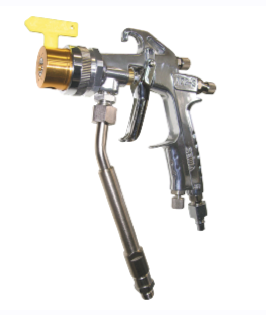 エアーカーテンガン Acg 3t 回転チップで捨て吹き可能 塗料通販 ペンキ販売のpaintstore Jp