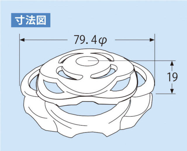アイユ　ポリカストレーナー　タテ