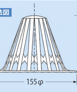Alternative view of PVCストレーナー タテ NH-15T 12コ グレー/黒 #ケースのみ