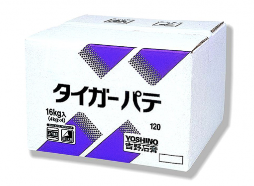 タイガーパテ（下塗・上塗兼用）　16KG入（4KG×4）
