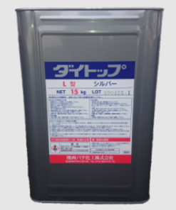 Alternative view of ダイトップL型(骨材なし 非歩行用)15KG #被膜強度が大きく耐久性・耐候性・耐水性に優れた、露出防水層の保護仕上げ塗料です。#関西パテ化工