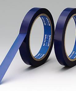 日東　ポリエステルマスキングテープ　MT-3155　青　50M　＃工作機械の連結部分のアース取りなどに。＃日東電工
