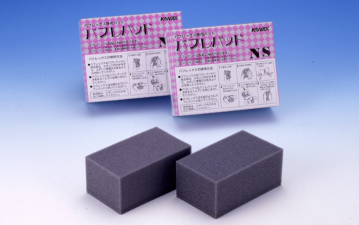 KOVAX　バフレパッド NS 　2個入　＃グリーン・ブラック兼用、平面・曲面部用のNS(ソフトタイプ)。※黒