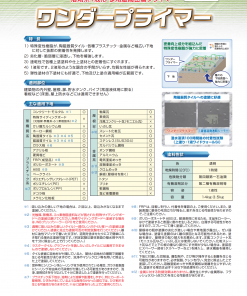 ワンダープライマー #溶剤系1液形多用途高密着プライマー #スズカファイン