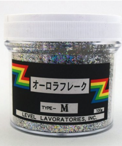 オーロラフレーク　100g　プリズム効果で虹色の輝きを！