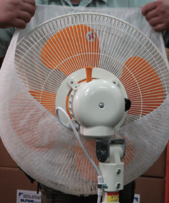 エアウォッシュフィルター　Fタイプ（ゴム）　＃サイズ：羽根径45㎝用　3枚入