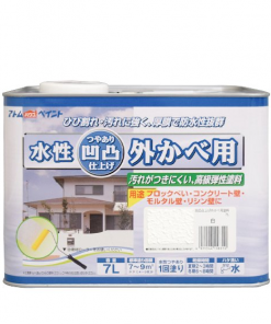 アトム　水性凹凸外かべ用塗料　 7L