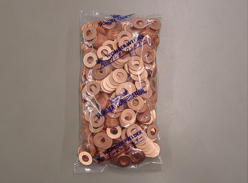 ヤシマ　KBワッシャー　18φ　1kg/袋　774-7-1　＃ヤシマ スタッド溶接用オプションパーツ。自動車鈑金補修溶接作業のパネル引出しなどに。