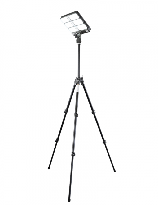 LEDハイブリッド投光器　HTL305LF-M　＃ソーラーでもコンセントでも充電できるハイブリッド充電システム