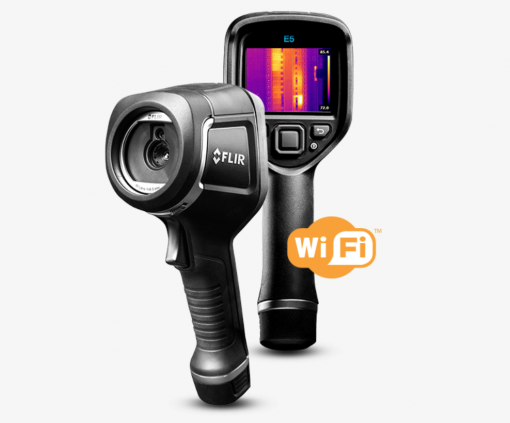 FLIR    赤外線サーモグラフィー　E5-XT　＃温度範囲が拡張されたサーモグラフィカメラ　＃221