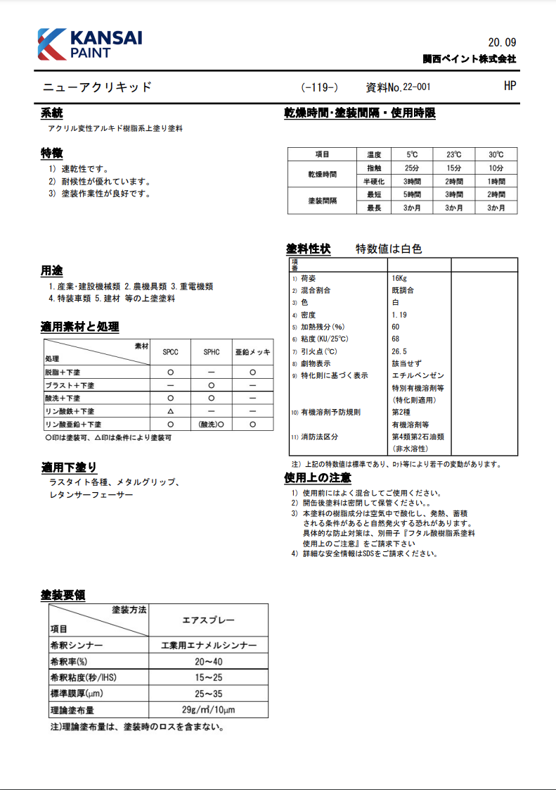 ニューアクリキッド