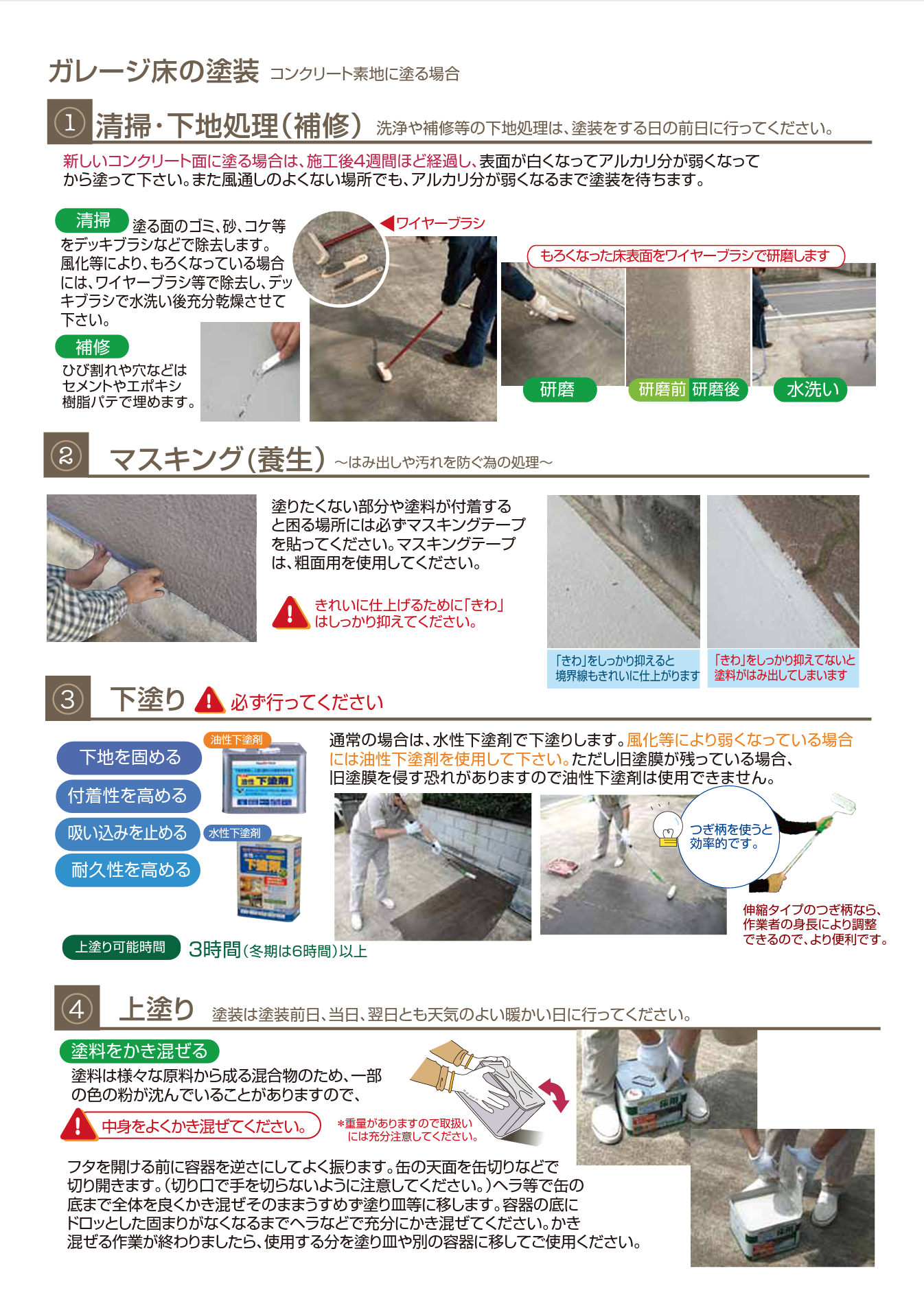 コンクリート床