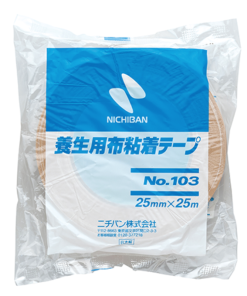 ﾆﾁﾊﾞﾝ NO.103 布ﾃｰﾌﾟ茶 25ﾐﾘ (60)