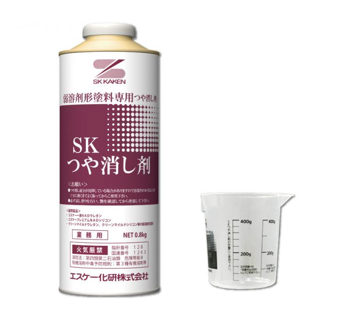 SKつや消し剤 ＃ フラットベース 0.8KG ＃エスケー化研 –