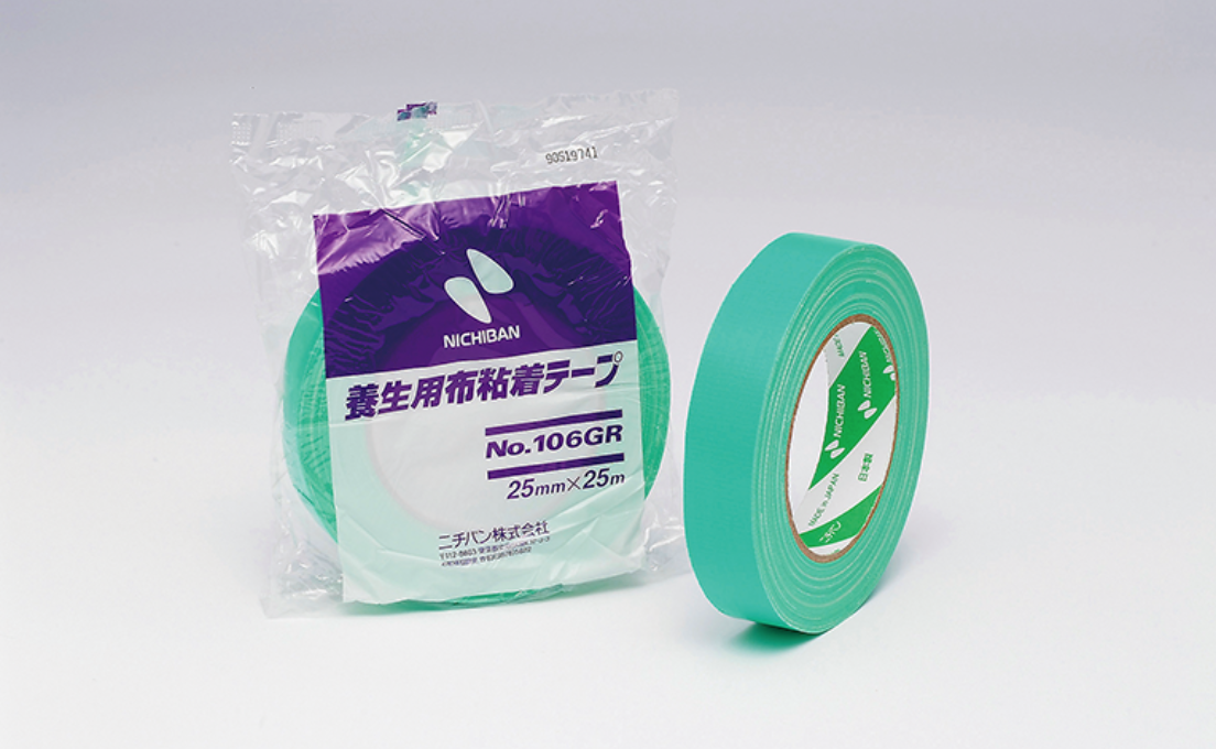 期間限定お試し価格】 ニチバン 養生テープ No.106GR ミントグリーン 38mm×25m ccps.sn