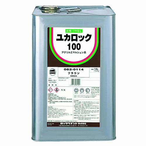 ユカロック#100 番級 15KG #建物用床塗料・アクリル ユカロック#100 番級 15KG #建物用床塗料・アクリル