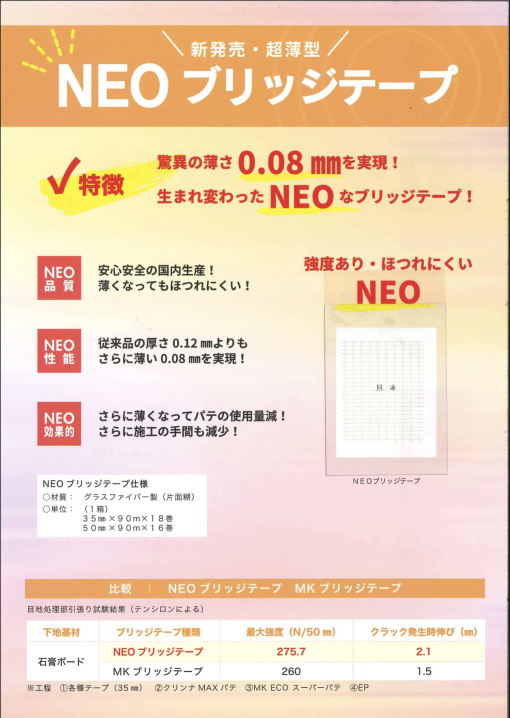 NEOブリッジテープ