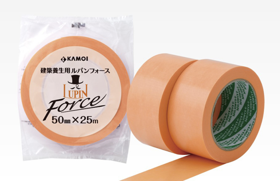カモイ マスキングテープ ルパンクーペL（太芯） 30mm巾×50m長 24巻 - 1