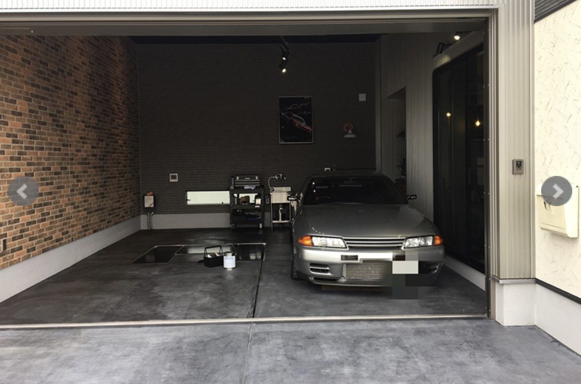 ガレージ＆ウォール