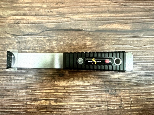 貫通皮スキ樹脂グリップ　直刃20mm   ＃2023新商品　＃坂詰製作所　＃大阪マルテー祭　＃店頭在庫品