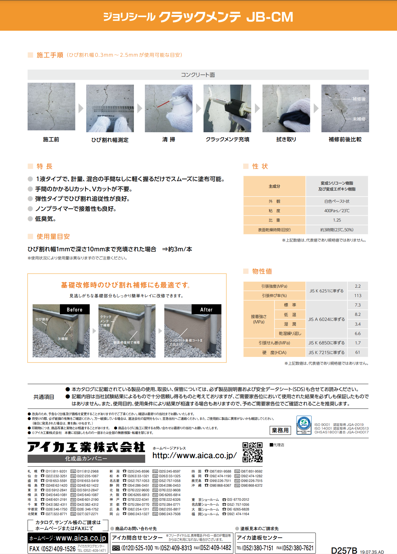 クラックメンテ