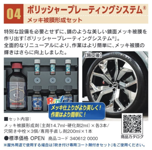 メッキ被膜形成セット U01901