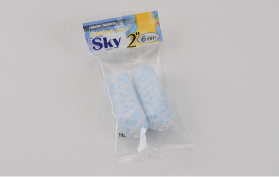 ミニローラー スカイ 6ミリ(2ホンP) 2MS-SKY6 2"