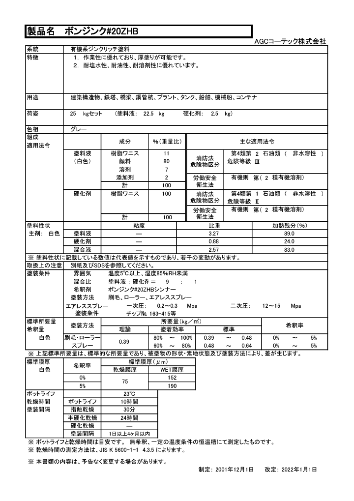 ボンジンク＃20ZHB