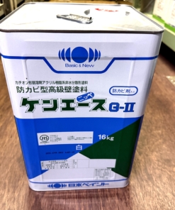 ケンエースG2 　艶消し　白　16KG　＃ヤニ・しみ止め効果と優れた付着性を有した、壁面用つや消し塗料　＃日本ペイント　＃DPM　
