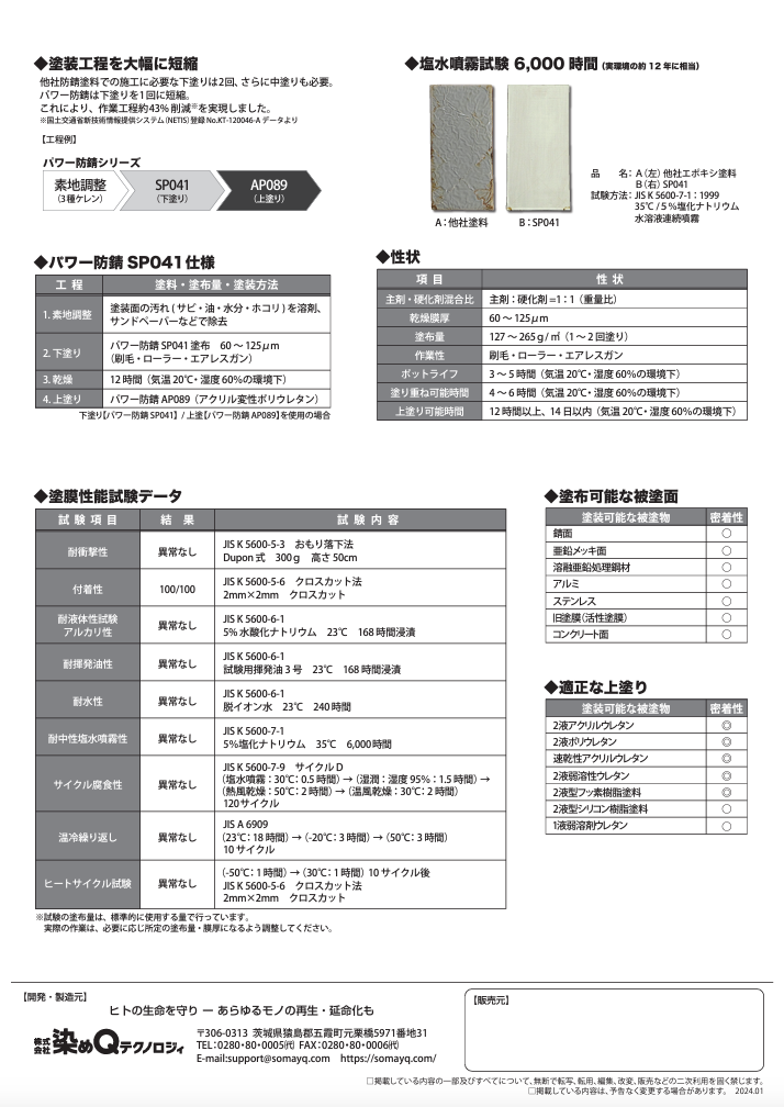 パワー防錆SP041