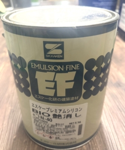 エスケープレミアムシリコンBIO  艶消し N-40(グレー系) 4KG  #強力防かび・防藻 超耐候形水性ハイブリッドシリコン樹脂塗料 #エスケー化研  #ラスイチ #DPM
