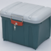 密閉RVBOX ｶｷﾞ付460 ｸﾞﾚｰ/ﾀﾞｰｸｸﾞﾘｰﾝ