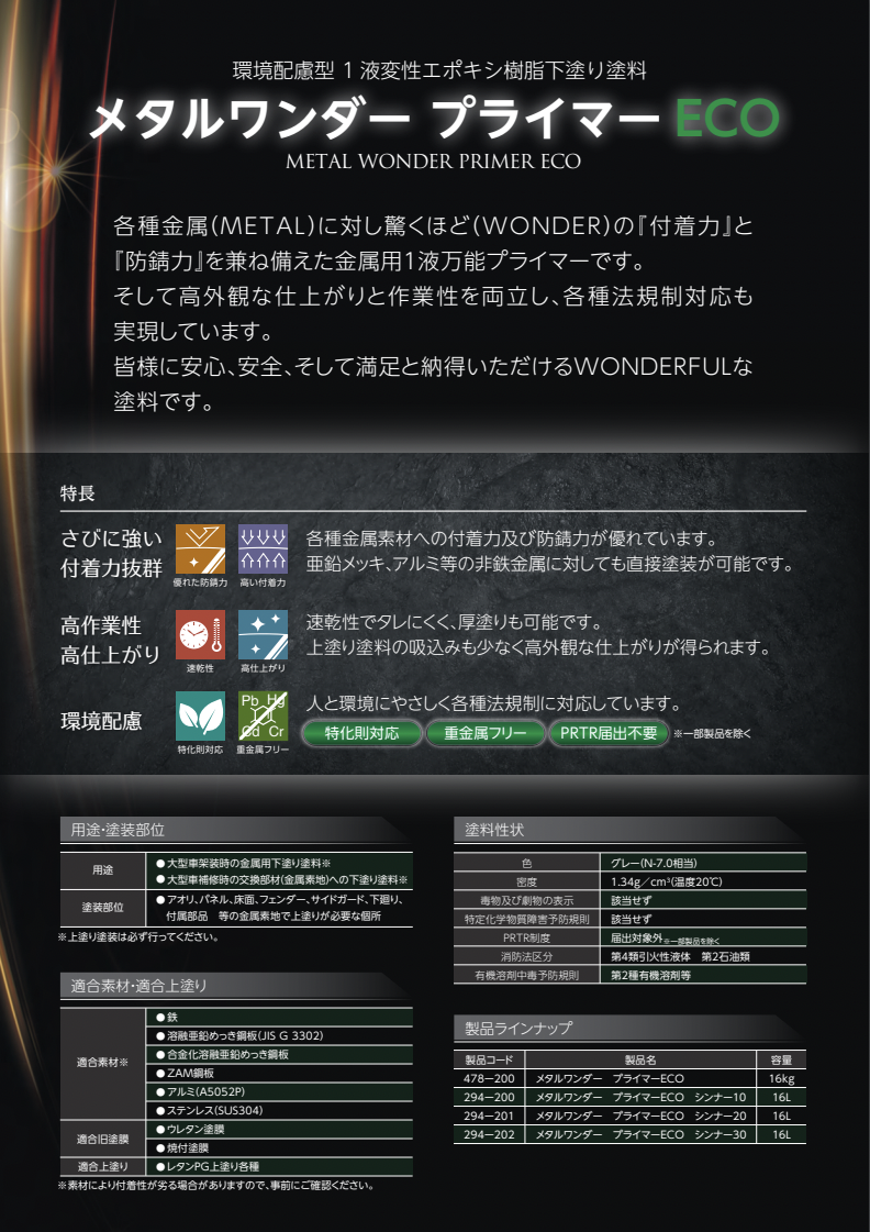 メタルワンダープライマーECO