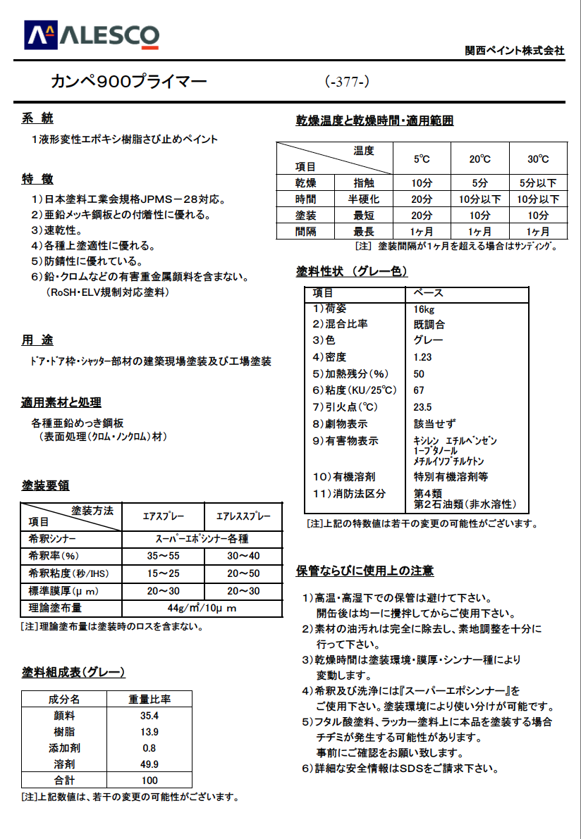 カンペ900プライマー