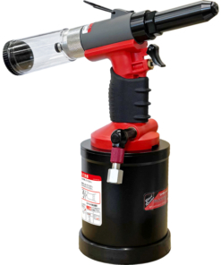 信濃　ブラインドリベッター　SI-745　＃ジョー調整不要・バキューム調整付きです。ロングピース付属で深い溝にも打てます。＃NEW
