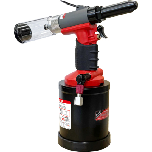信濃　ブラインドリベッター　SI-745　＃ジョー調整不要・バキューム調整付きです。ロングピース付属で深い溝にも打てます。＃NEW