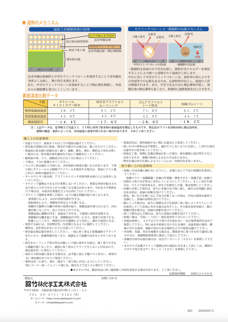 タケトップ遮熱