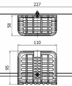 ﾀﾞﾓＬ型ストレーナー (10ｺ)