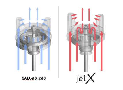 SATA JET-X RP Iノズル1.3 1200451