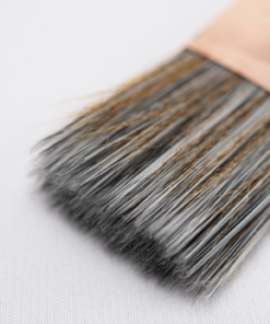 *鷲(わし)目地刷毛 平 黒 10号