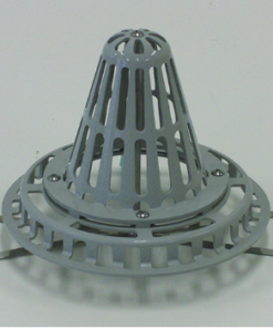 ダモ改修ストレーナ タテ型L ライトグレー