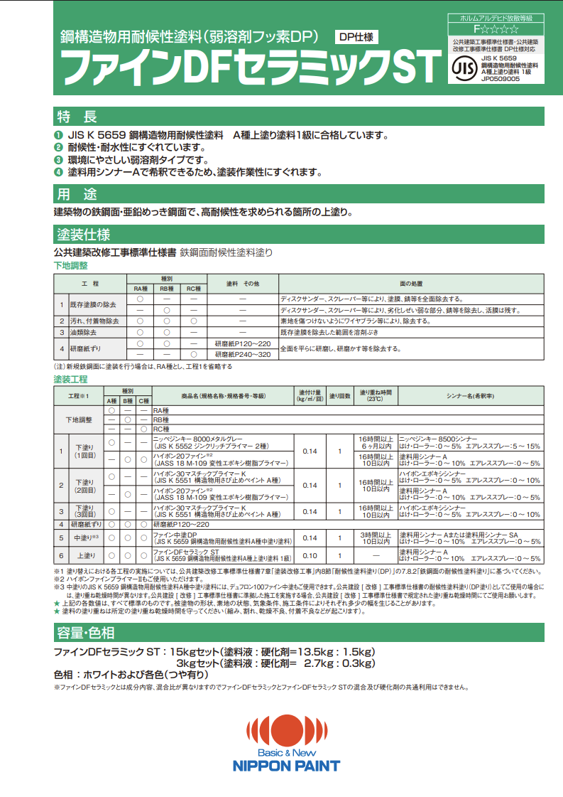 ファインDFセラミックST