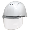 ヘルメット AA11-CSW シールド付 ホワイト/スモーク