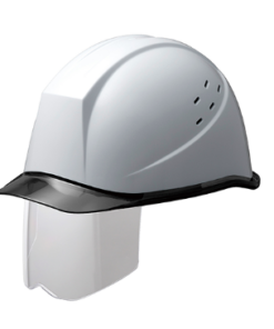 クリアバイザーヘルメット SC-11PCLV RA-KP 白